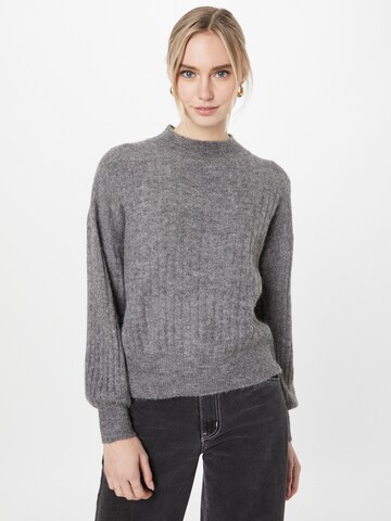 ICHI Sweater 'KAMARA' in Grey: front