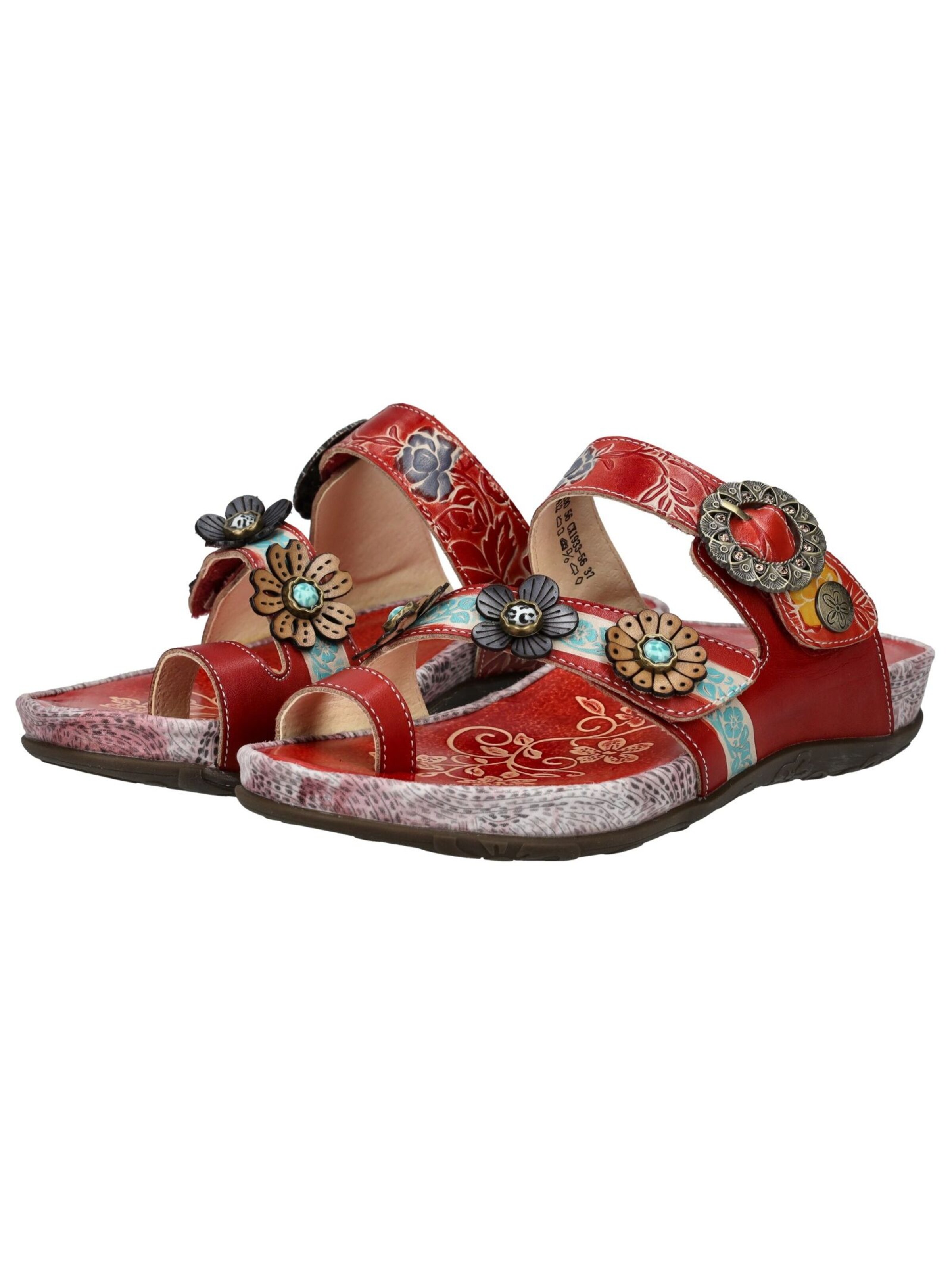 Laura Vita Mule in Red