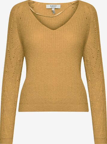 b.young Sweater 'BYOMIKKA JUMPER' in Yellow: front