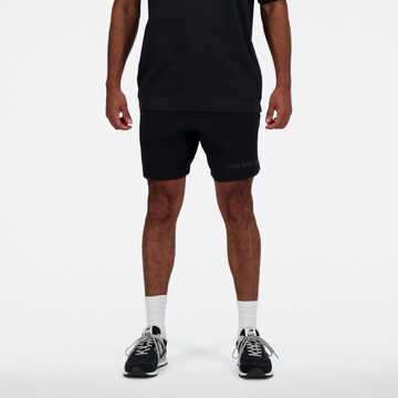 new balance Regular Broek in Zwart: voorkant