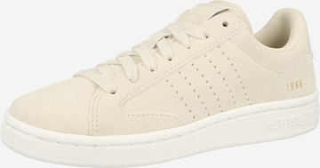 K-SWISS - Sapatilhas baixas 'LOZAN KLUB' em bege: frente