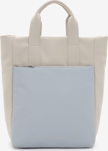 Emily & Noah Backpack ' E&N Bettina ' in Blue: front