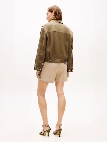 TOMMY HILFIGER Übergangsjacke in Braun