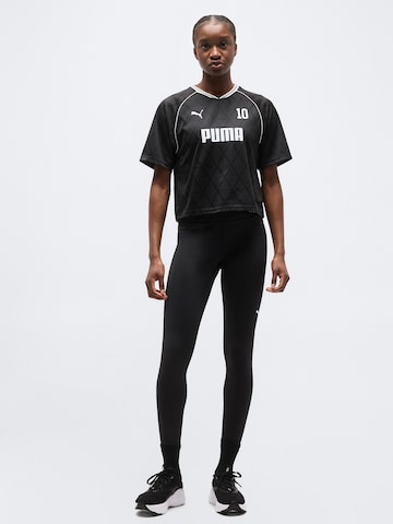 PUMA Skinny Sportnadrágok 'Strong' - fekete