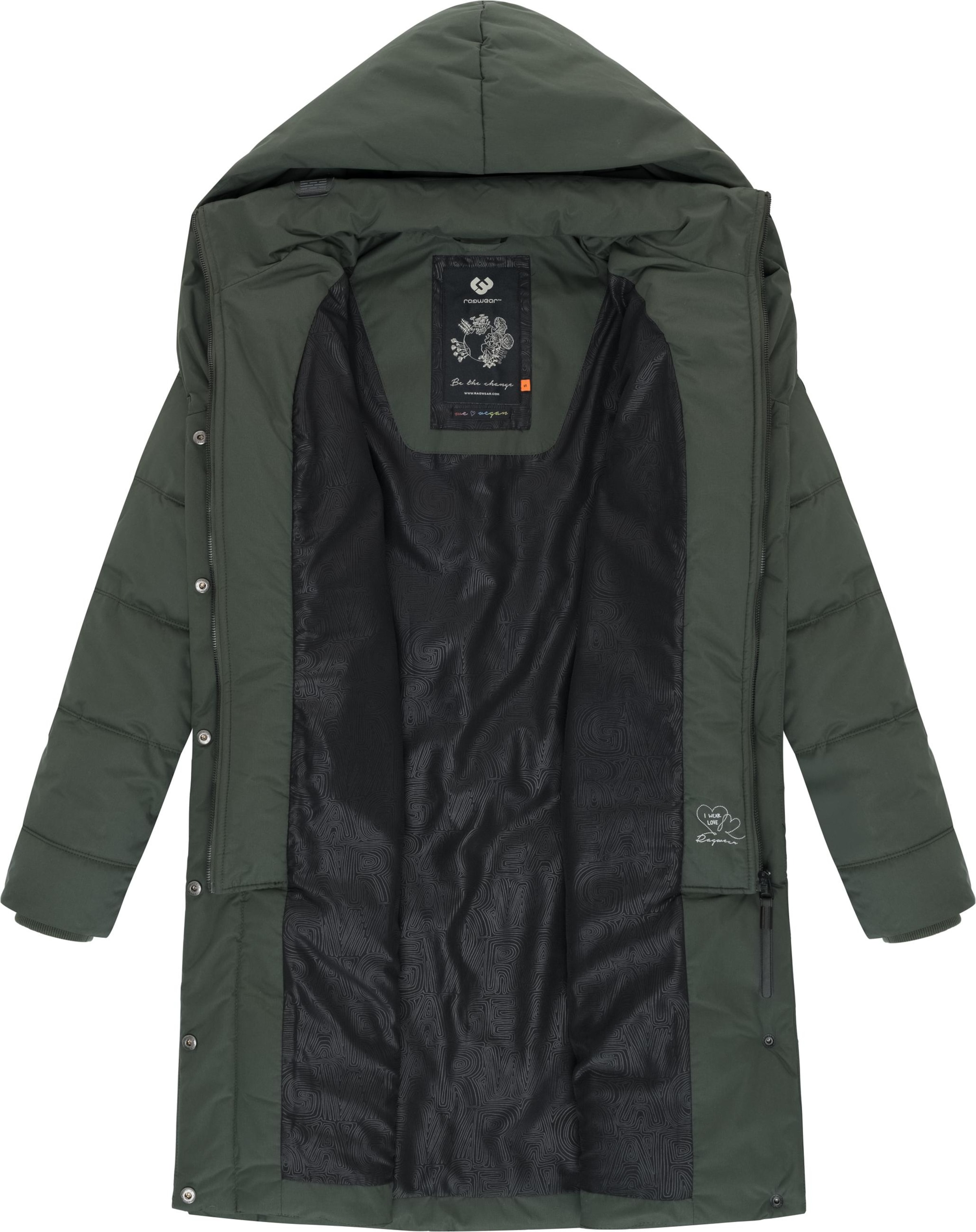 Ragwear - Abrigo de invierno 'Natalka' en verde