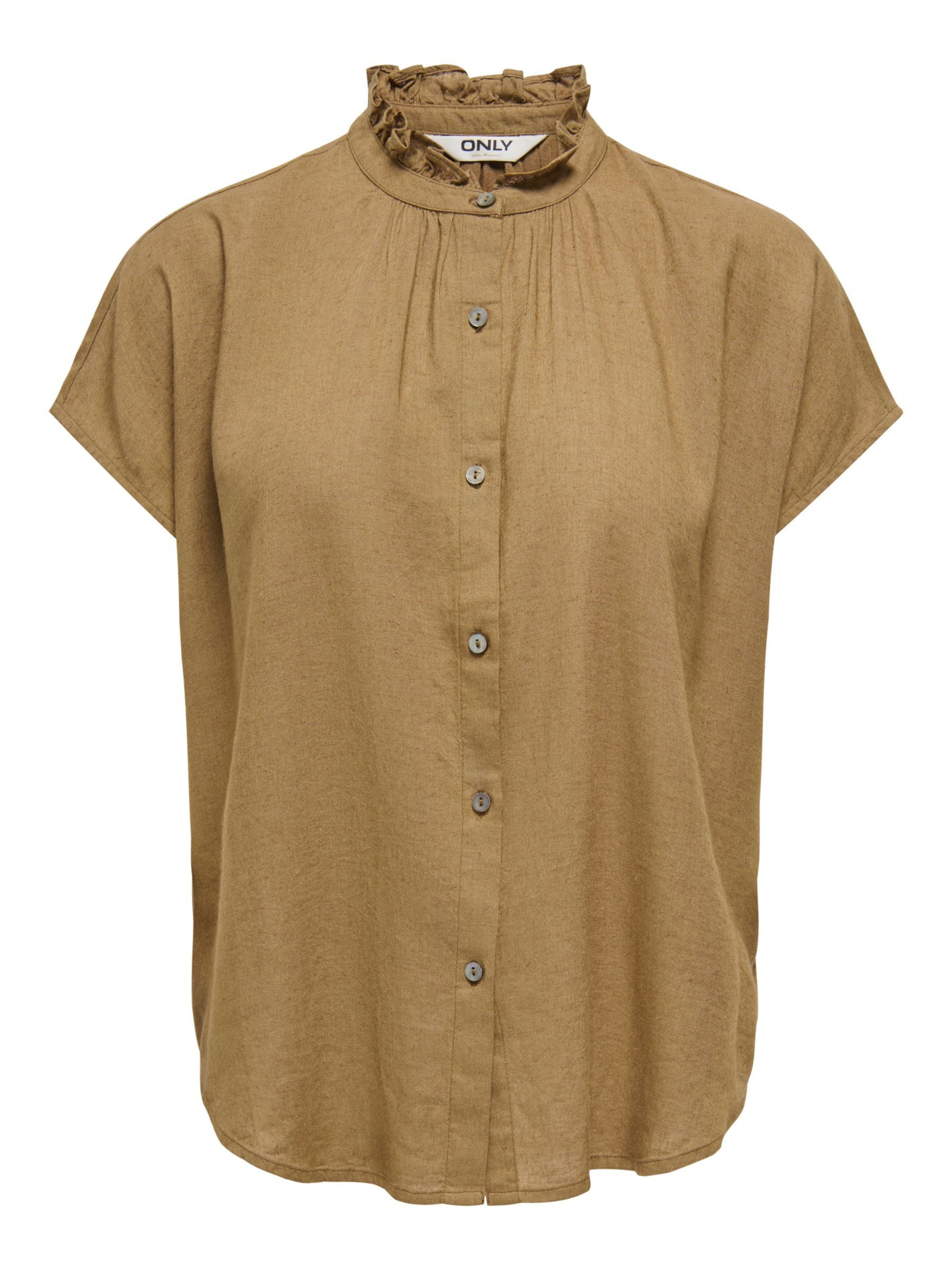 ONLY Blouse 'ONLSitala' in Bruin: voorkant