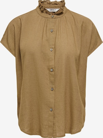 ONLY Blouse 'ONLSitala' in Bruin: voorkant