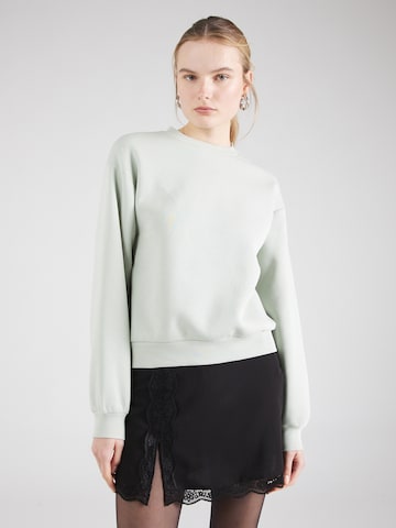 Gina Tricot Sweatshirt in Green: front