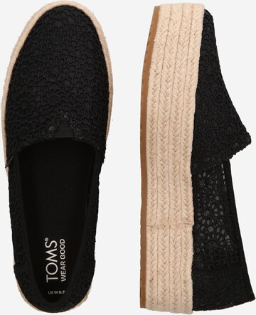 TOMS Espadrilles in Schwarz