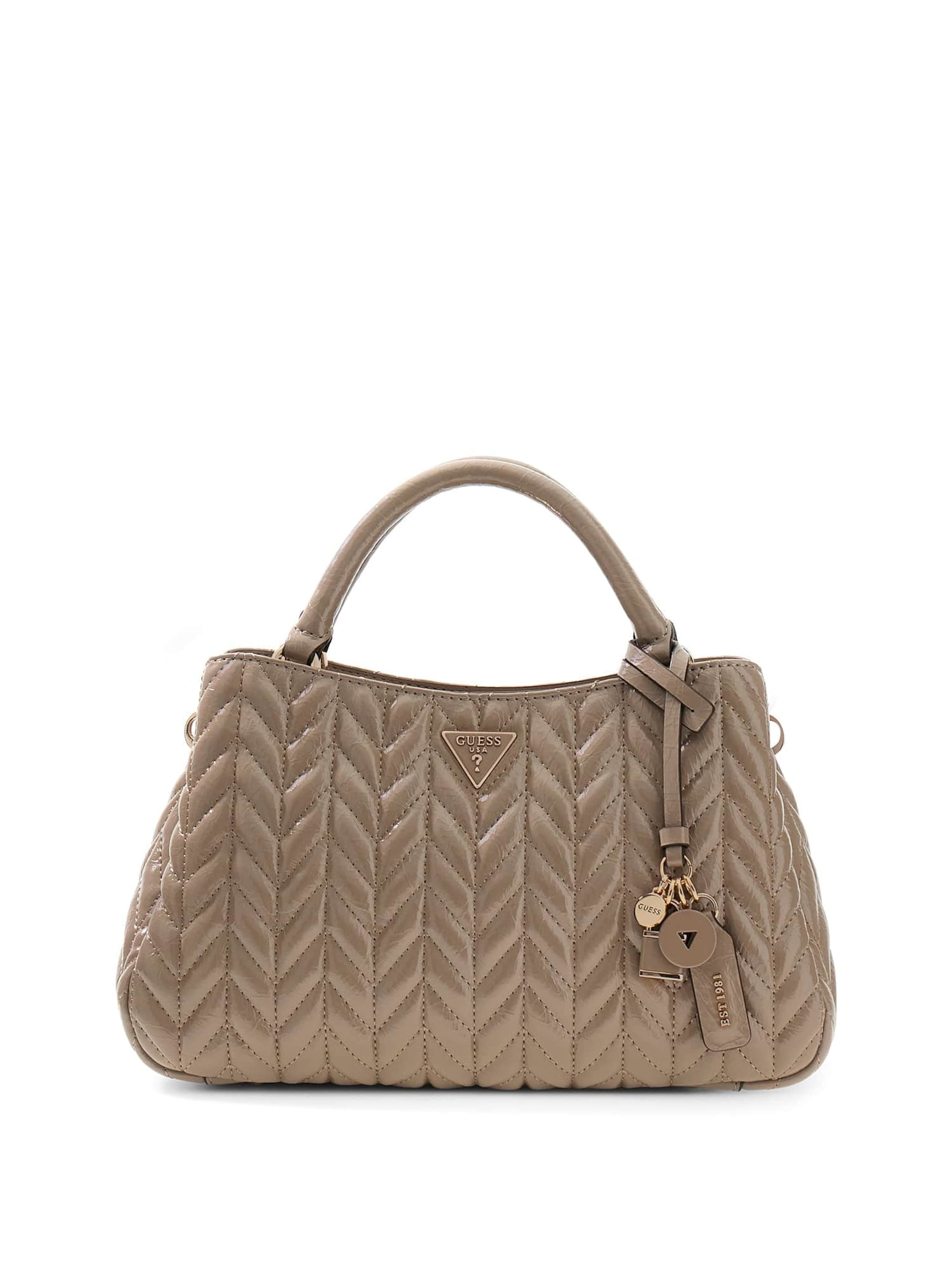 Sacs à main 'Cheryl' GUESS en beige : devant