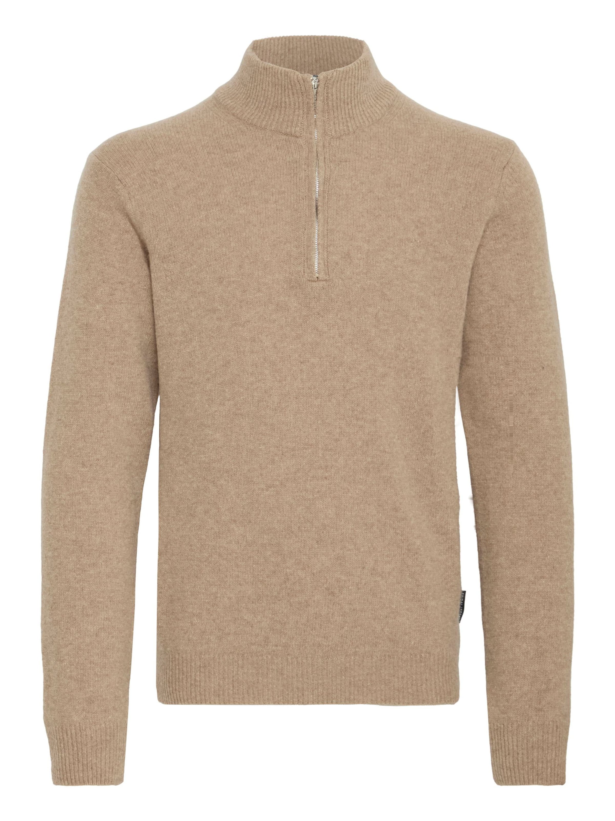 Casual Friday - Pullover ' KARL' em bege: frente