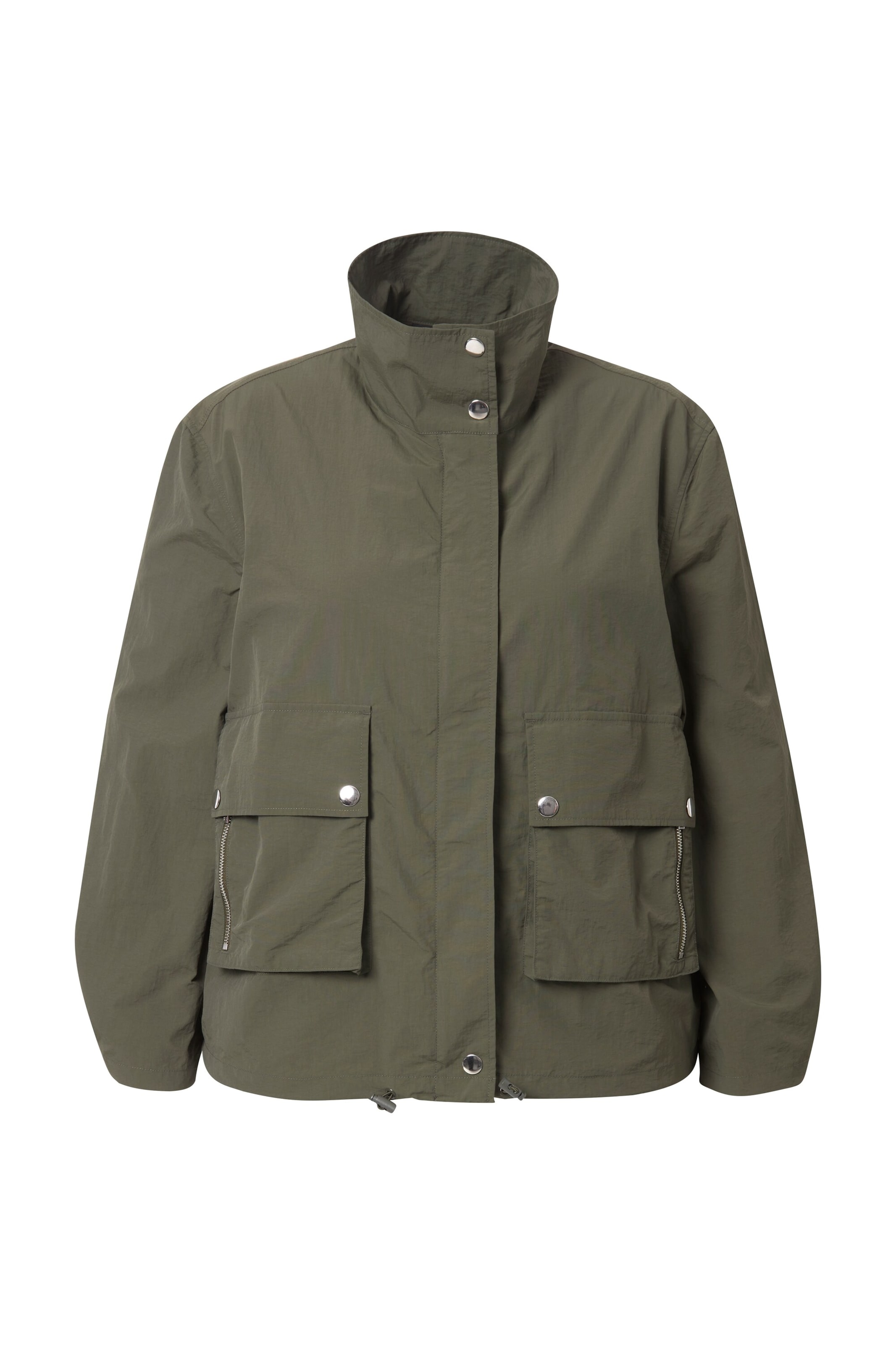 Ulla Popken Jacke in Grün: Vorderseite