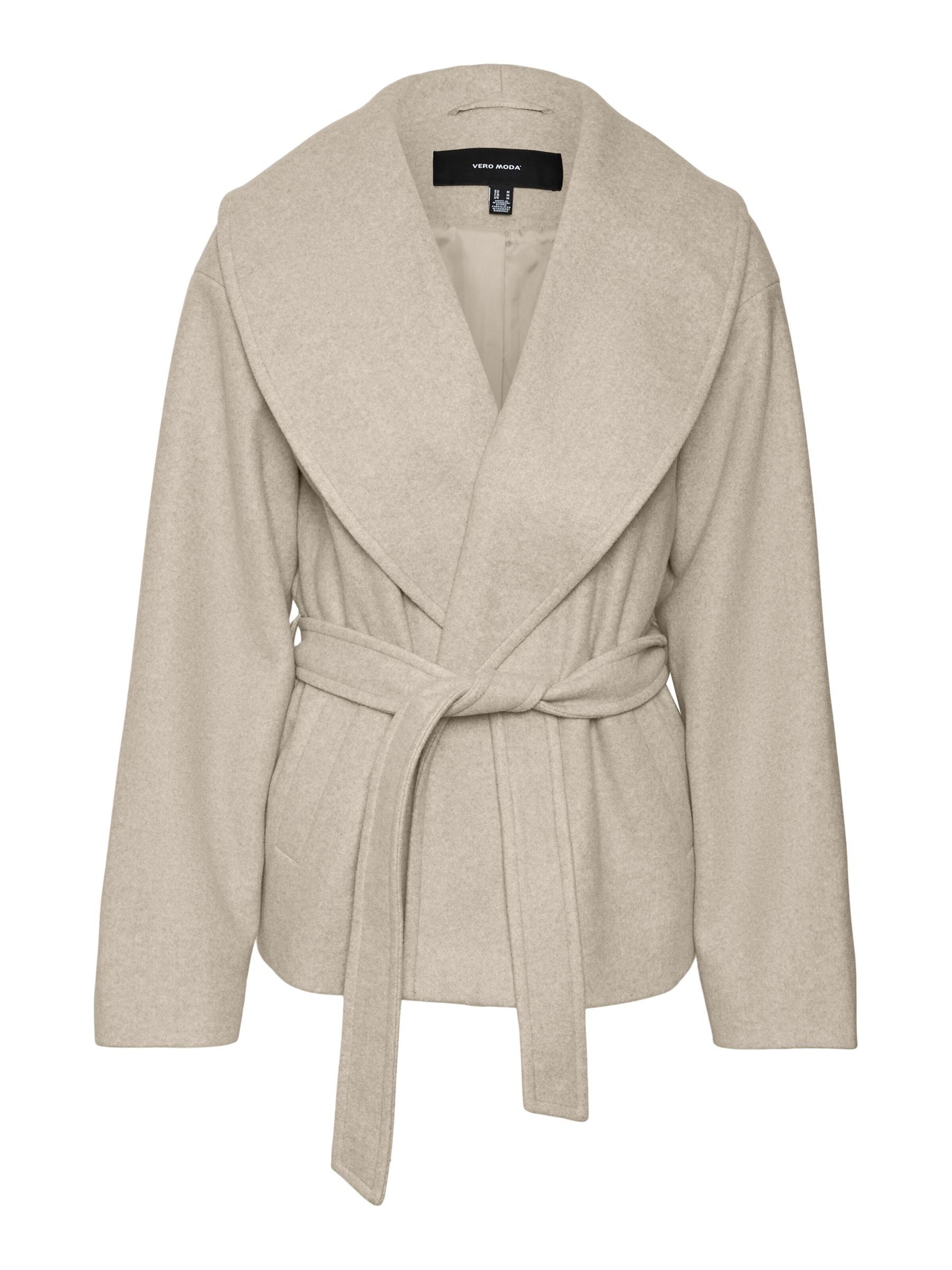 Vero Moda Girl Overgangsjakke 'VMAnne' i beige: forside