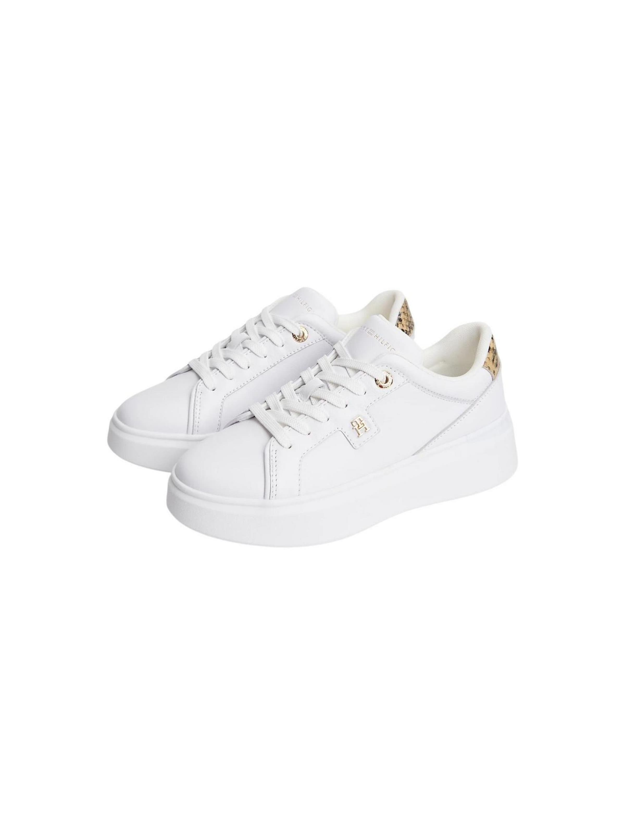 Sneaker bassa 'FW0FW09456' di TOMMY HILFIGER in bianco