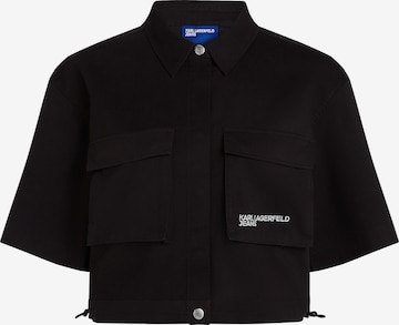 Camicia da donna di KARL LAGERFELD JEANS in nero: frontale