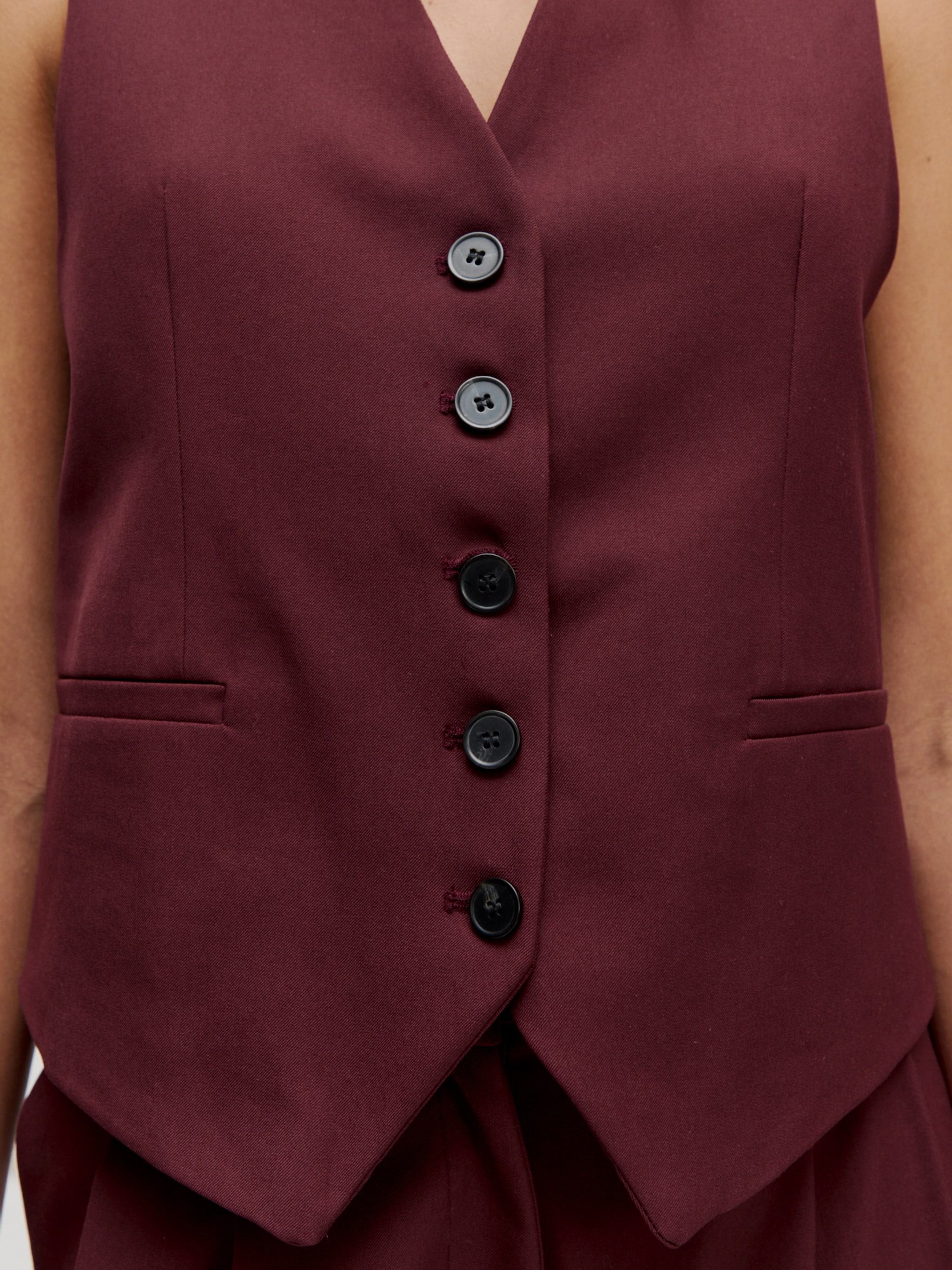 EDITED Produits Gilet 'Nouha' bourgogne