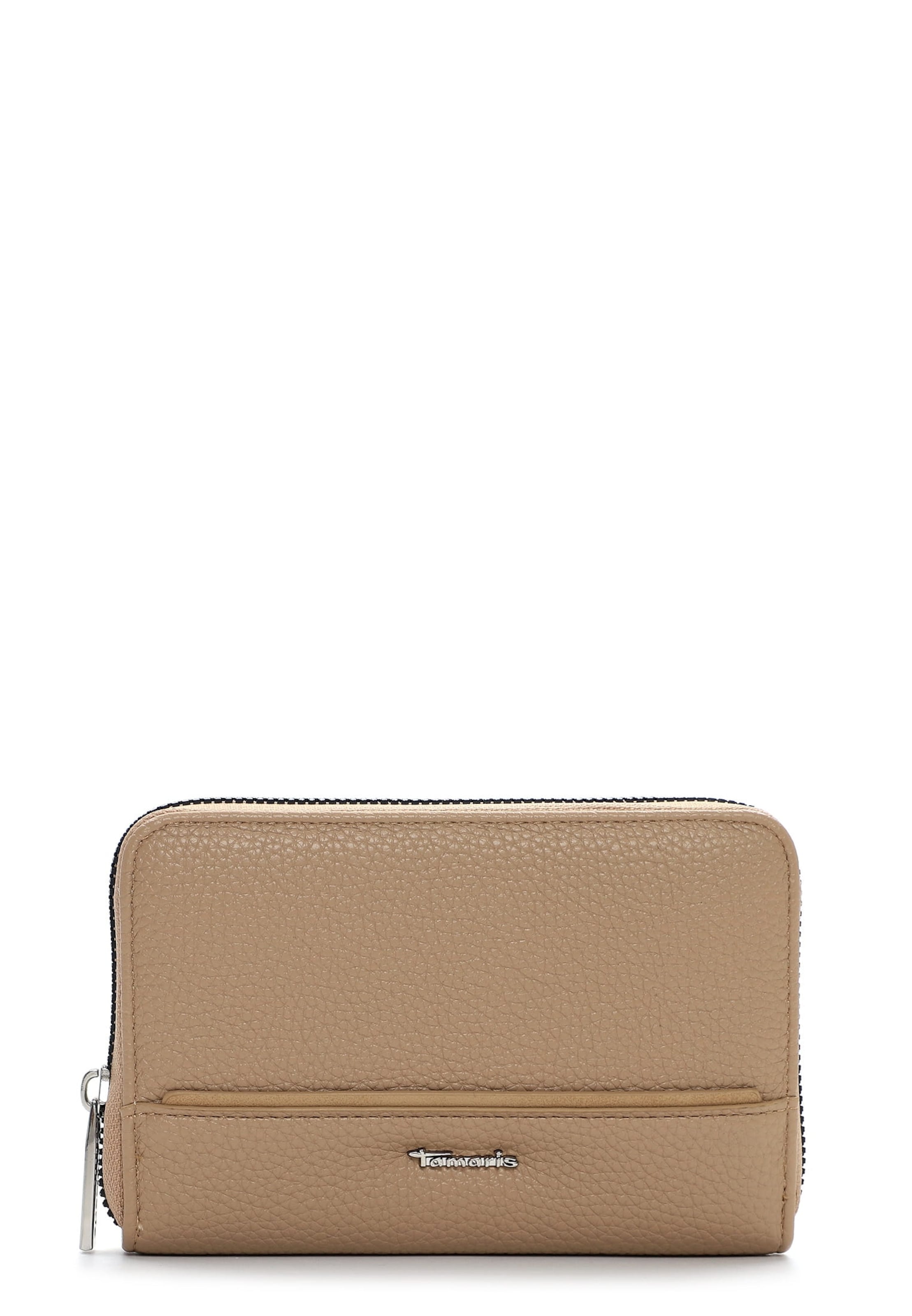 Tamaris Portemonnee 'Kennia' in Beige: voorkant