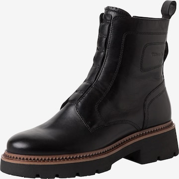 Tamaris Stiefelette in Schwarz: Vorderseite