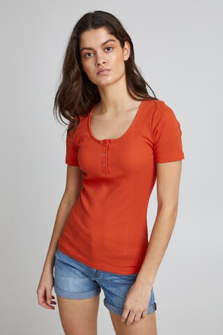 ICHI T-Shirt in Orange: predná strana