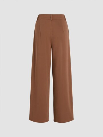 Wide Leg Pantalon Hiccup en marron