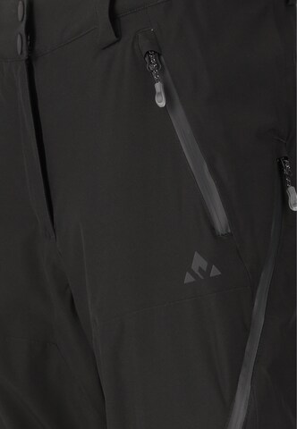 Whistler Regular Skihose 'Kingland' in Schwarz