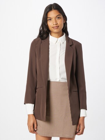 Blazer 'KAYLE-ORLEEN' di ONLY in marrone: frontale