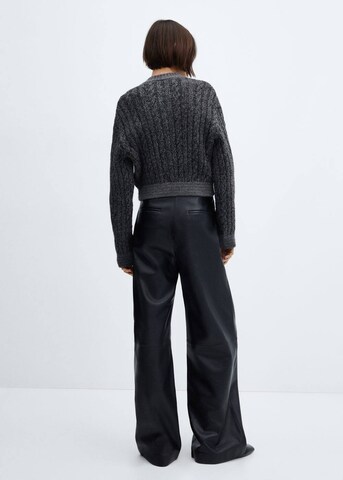 MANGO Cardigan 'Griz' i grå