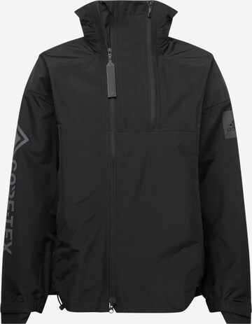 ADIDAS SPORTSWEAR Outdoor jacket 'MYSHELTER' in Black: front