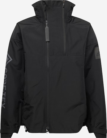 ADIDAS SPORTSWEAR Outdoorjas 'MYSHELTER' in Zwart: voorkant