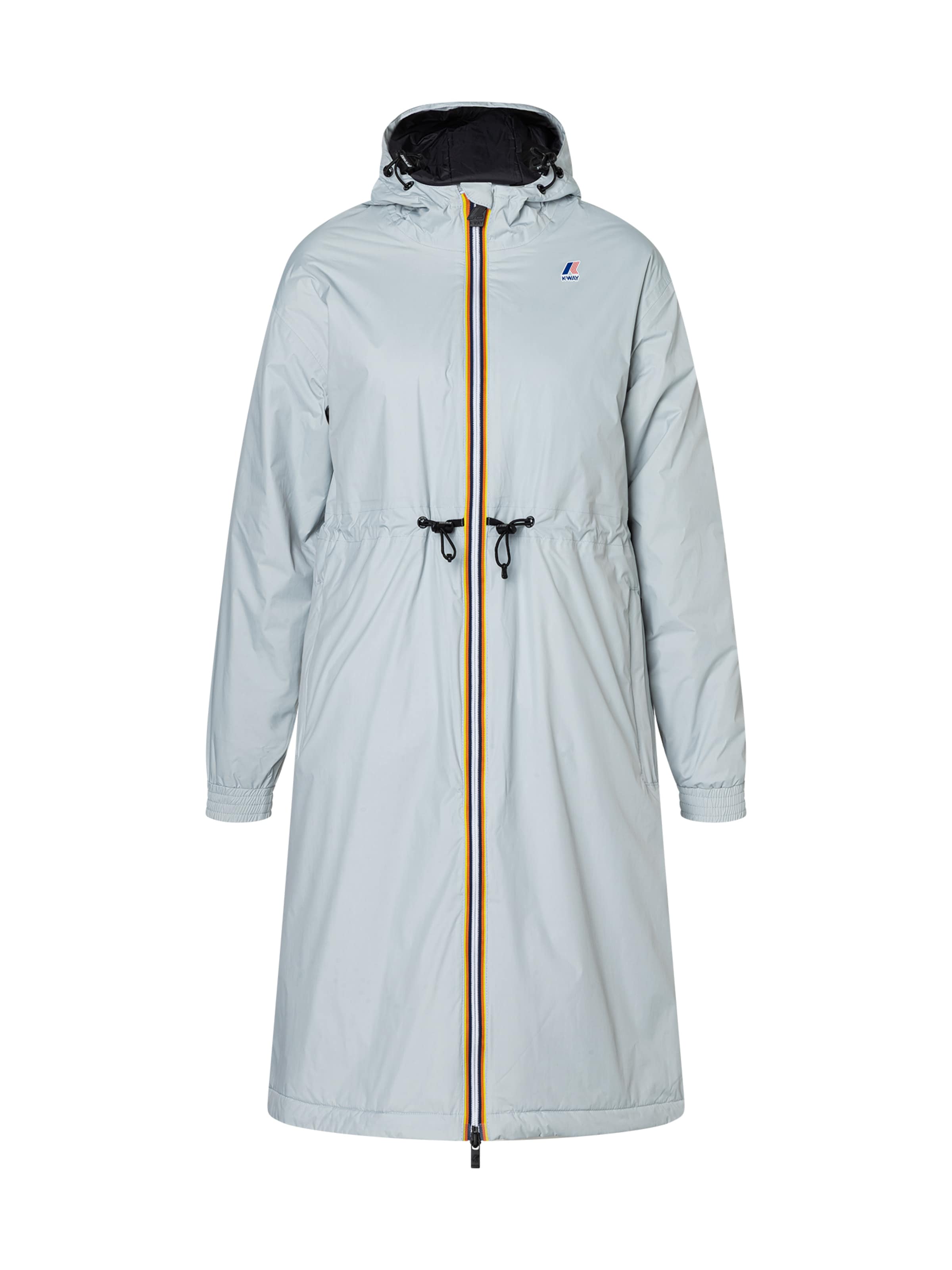 K-Way Mantel 'Le Vrai 4.0 Delia' in Blau: Vorderseite