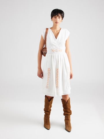 s.Oliver Summer Dress in White: front