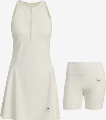 Robe de sport 'Training' ADIDAS BY STELLA MCCARTNEY en blanc : devant