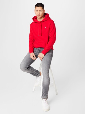 TOMMY HILFIGER Sweatshirt i rød