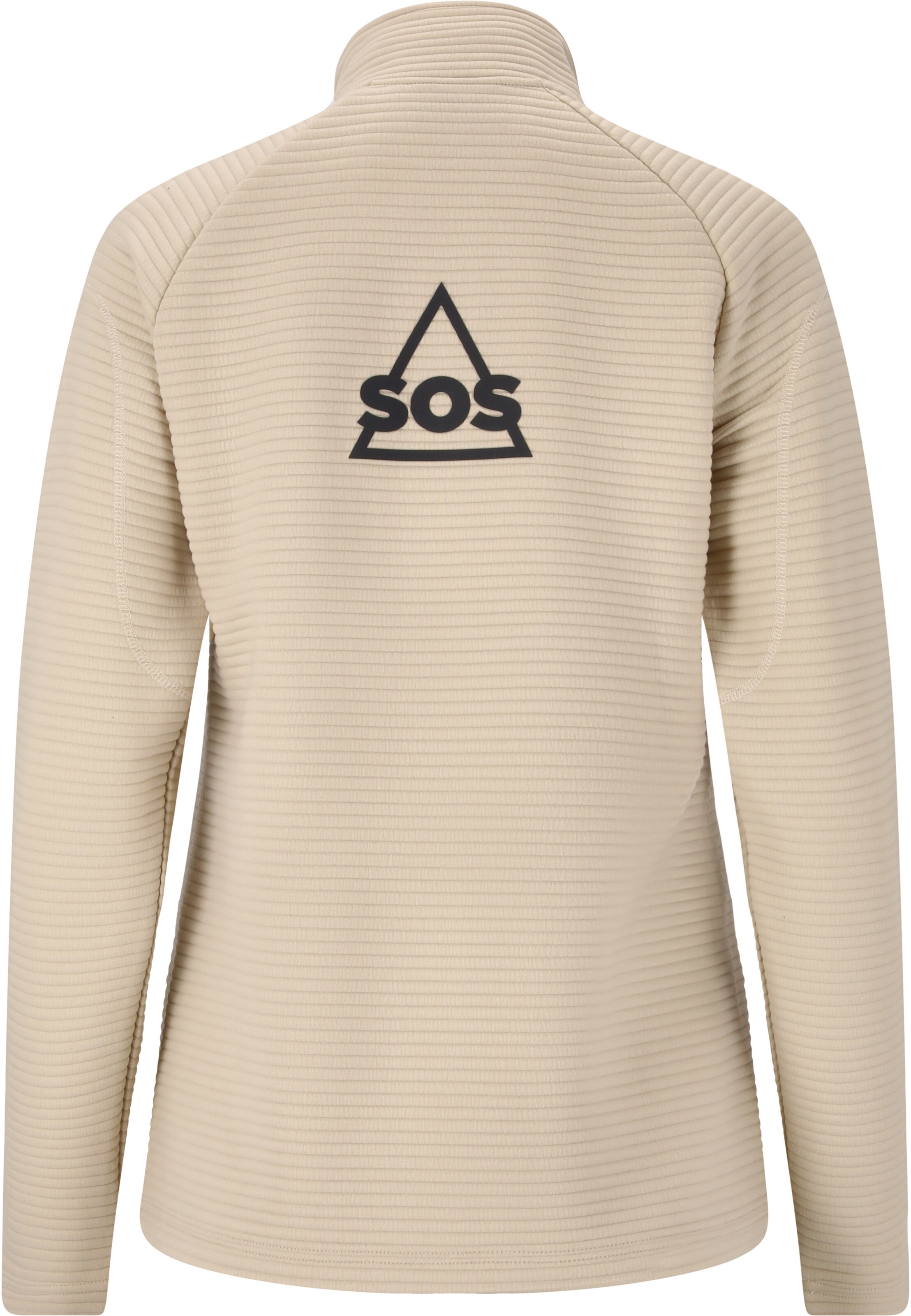 SOS Sportief sweatvest 'Muju' in Bruin