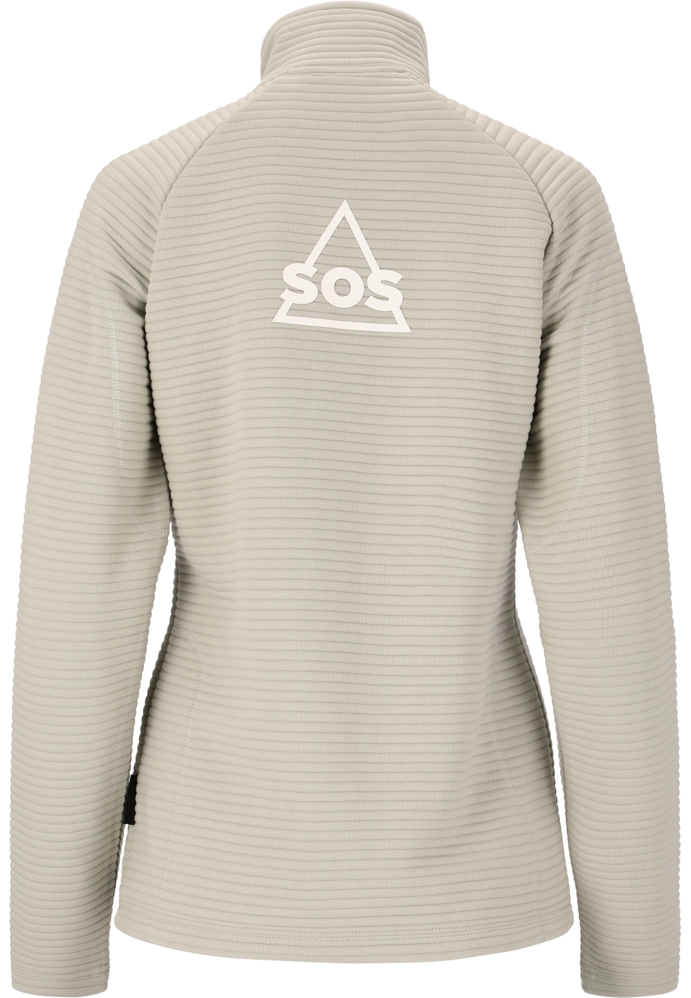 SOS Sports sweat jacket 'Muju' in Grey