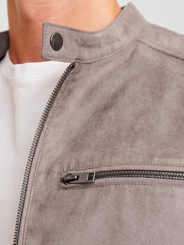 JACK & JONES Between-season jacket 'JJEDylan' in Grey