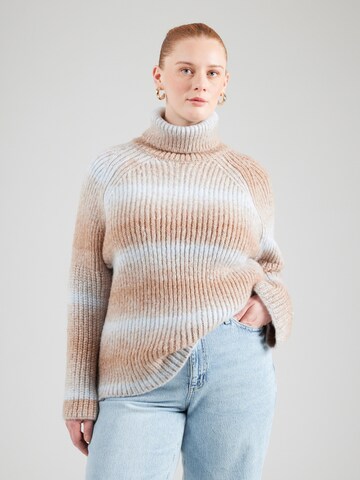ONLY Carmakoma - Jersey 'CARDITTE' en azul: frente