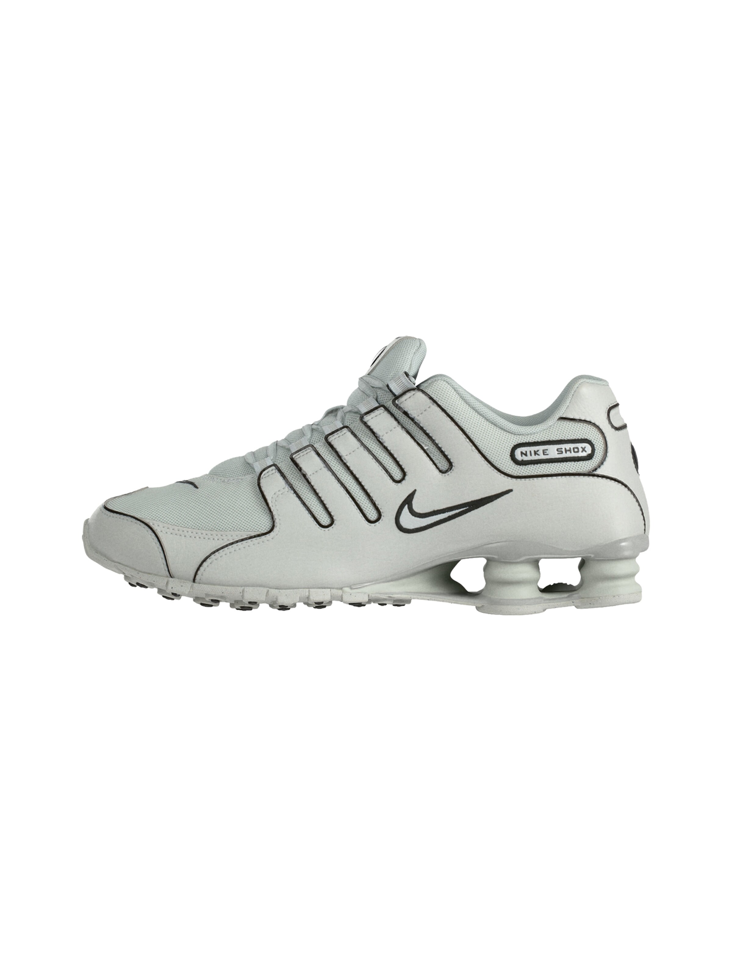 Nike Sportswear - Zapatillas deportivas bajas 'SHOX NZ' en gris: frente
