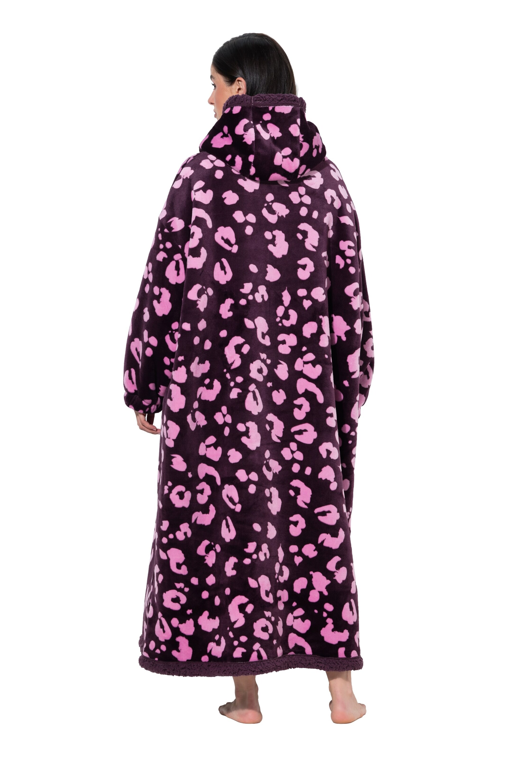 Ulla Popken Sweatshirt in Lila