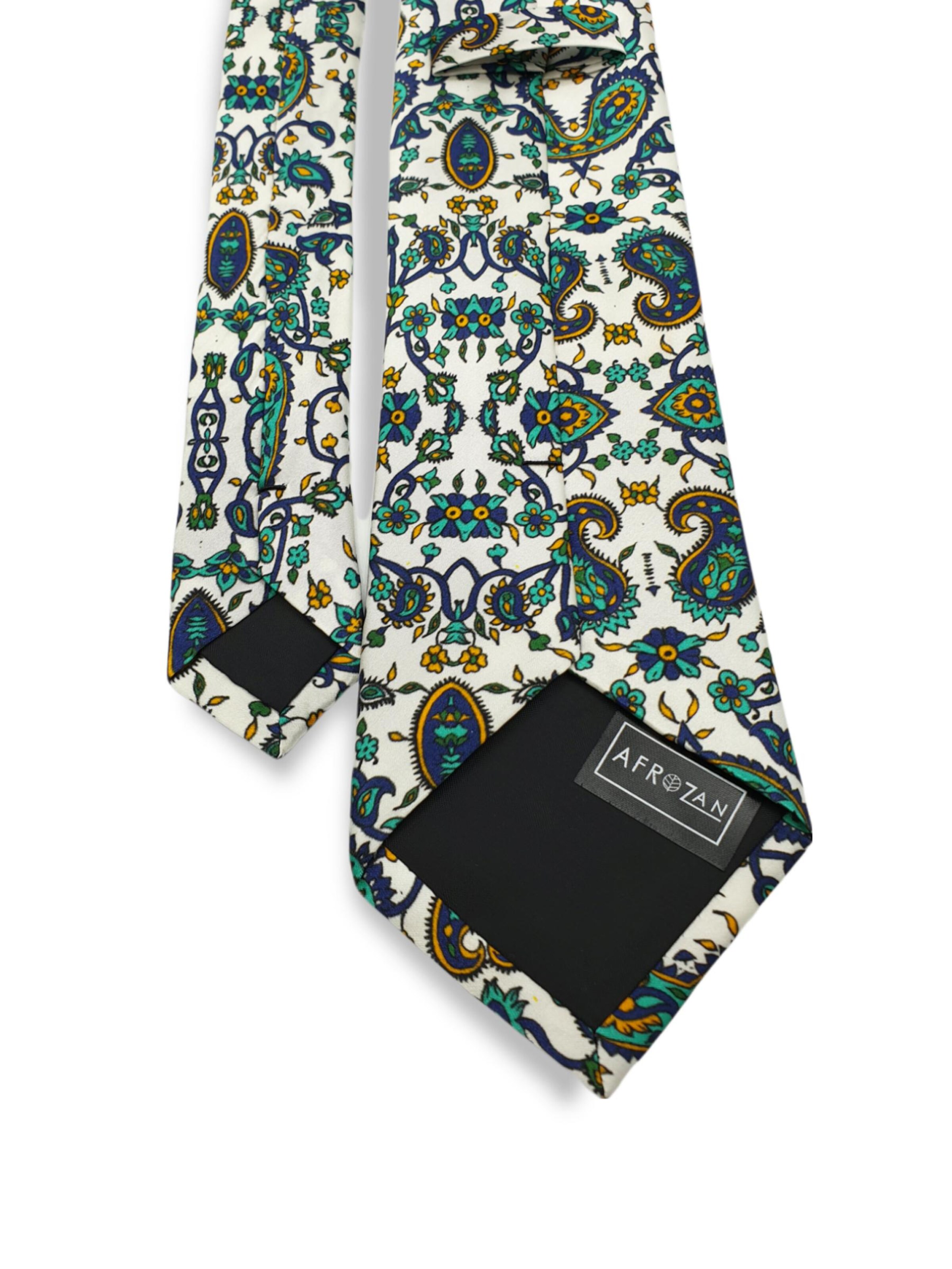 Cravatta 'TORANJ' di AFROZAN in colori misti