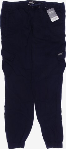 Superdry Pants in M in Blue: front