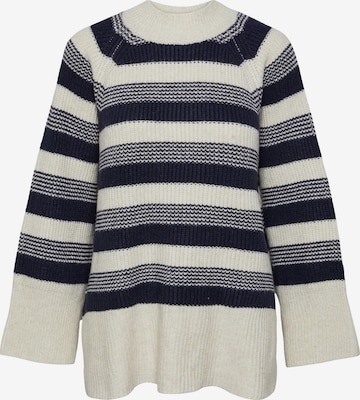 PIECES Sweater 'FENNA' in Beige: front