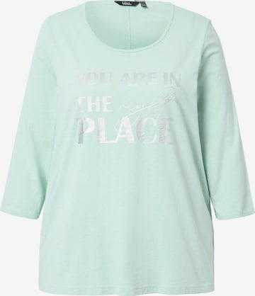 Ulla Popken Shirt in Green: front