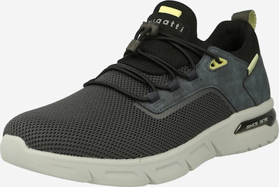 Sportbačiai be auliuko 'Nubola' iš bugatti, spalva – tamsiai mėlyna / melsvai pilka / šviesiai žalia, Prekių apžvalga