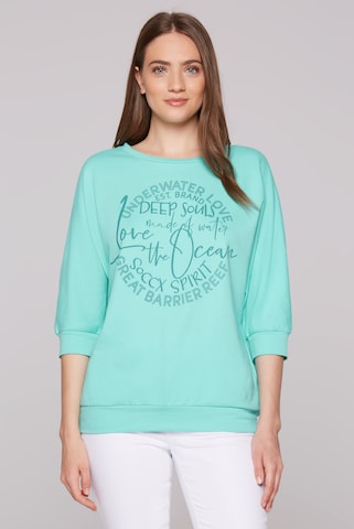 Soccx Sweatshirt in Blue: front