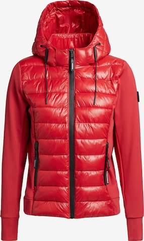 khujo Winter Jacket 'Ghita' in Red: front
