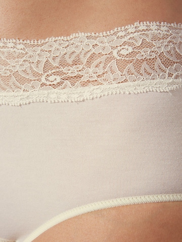 zd ZERO DEFECTS Panty 'Atenea lace high waist panty soy fiber ' in Weiß