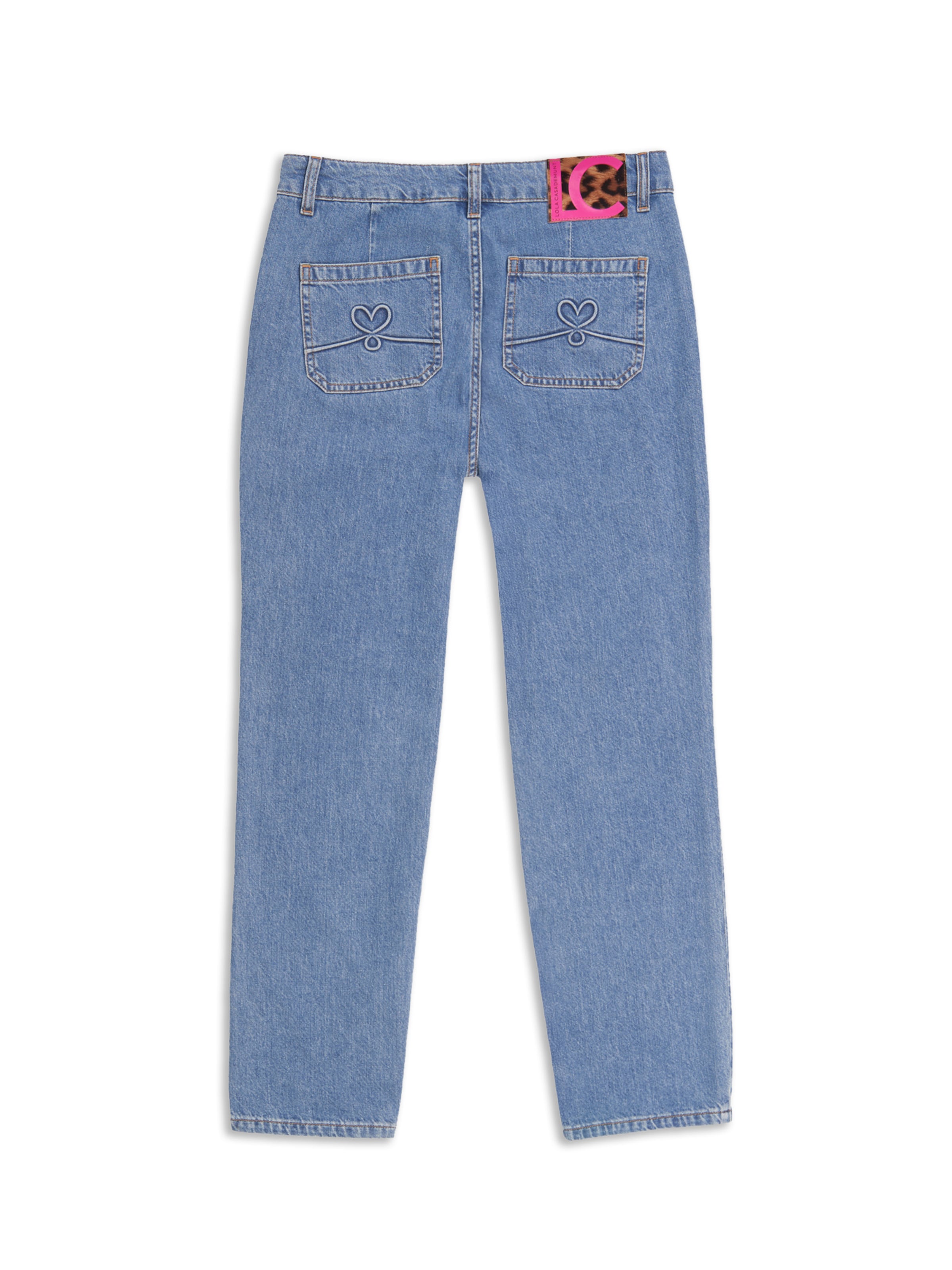 Lola Casademunt Bootcut Jeans in Blau: Vorderseite