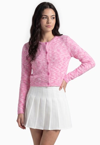 MYMO - Casaco de malha em rosa: frente