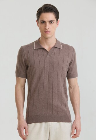 Felix Hardy Shirt in Braun: Vorderseite
